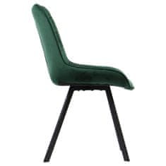 Židle do obývacího pokoje nebo jídelny CN-6025 zelená