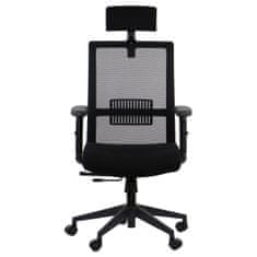 STEMA Otočná židle s prodlouženým sedákem RIVERTON M/H, různé barvy, černo-černá