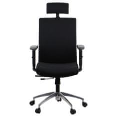 STEMA Otočná židle s prodlouženým sedákem RIVERTON F/H/AL, různé barvy, černá/černá