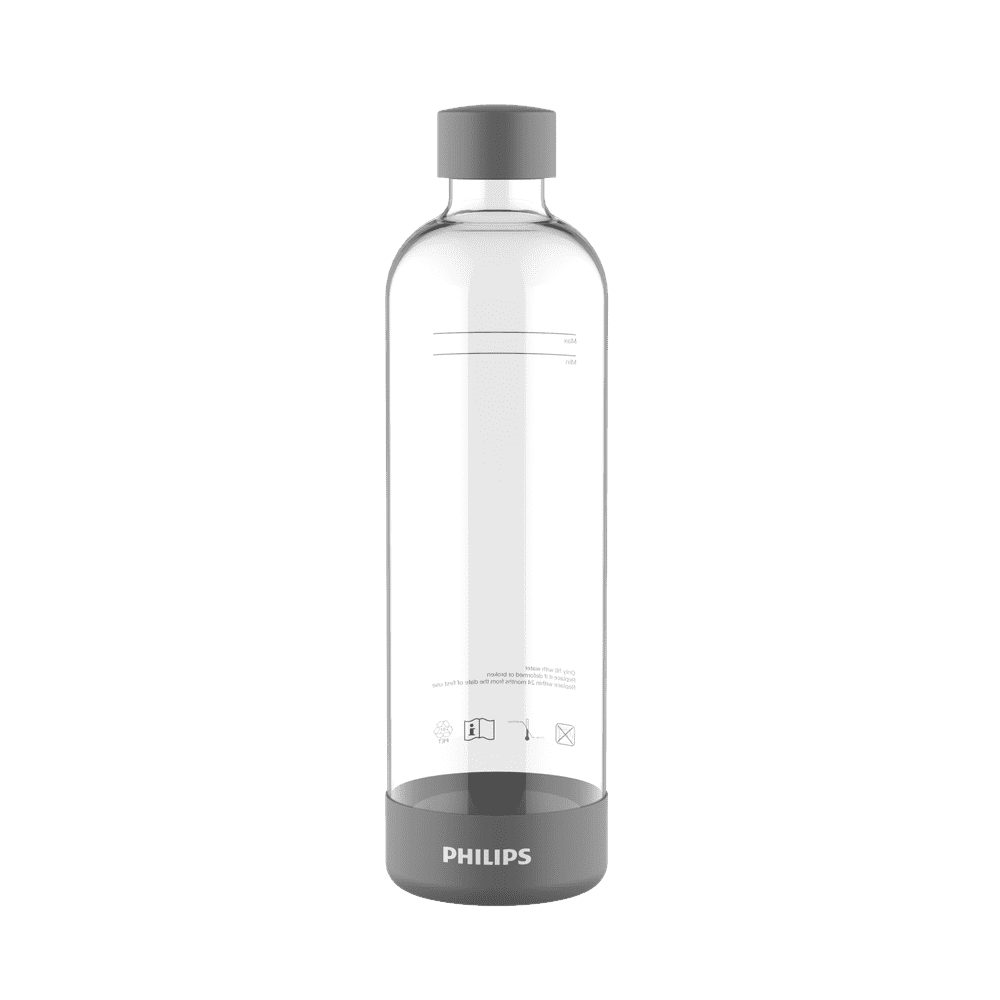 Philips karbonizační lahev ADD911GR, 1l, šedá, 2 ks