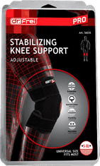 Dr. Frei PRO stabilizační podpora kolene nastavitelná