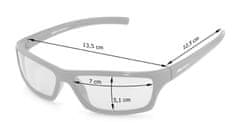 Arctica Transparentní sportovní sluneční brýle S-315G pro cyklistiku a outdoorové aktivity