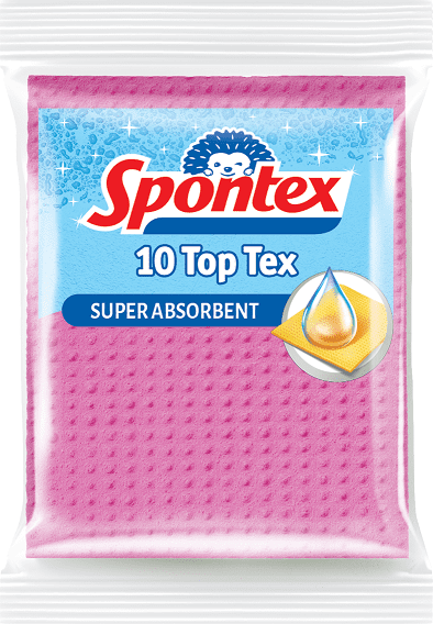 Spontex Top Tex houbové utěrky x10