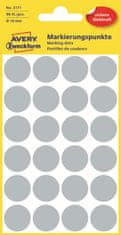 Avery Zweckform Kulaté značkovací etikety 3171 | Ø 18 mm, 96 ks, šedá