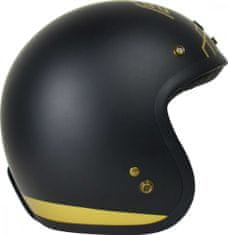 Origine Retro helma na moto PRIMO LIMITED EDITION matná černá S