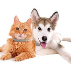 Netscroll Obojek, který odpuzuje klíšťata a blechy, pro psy a kočky, pro bezpečnost a pohodlí vašich domácích mazlíčků, AnimalProtect-dog