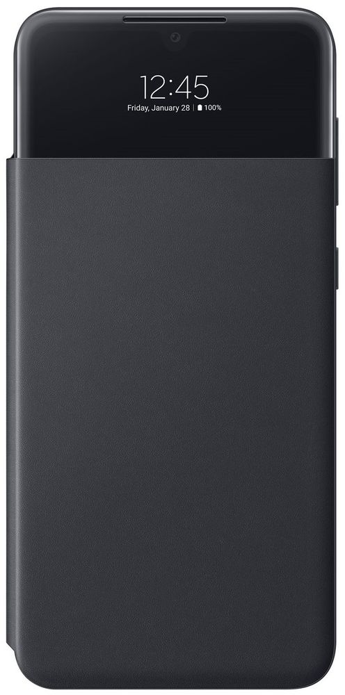 Levně Samsung Flipové pouzdro S View Cover pro Samsung Galaxy A33 5G EF-EA336PBEGEE černé