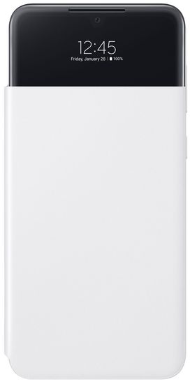 Samsung Flipové pouzdro S View Cover pro Samsung Galaxy A33 5G EF-EA336PWEGEE bílé