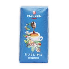 MANUEL CAFFÈ Italia Zrnková káva SUBLIME, 90% Arabica, 10% Robusty 1000g