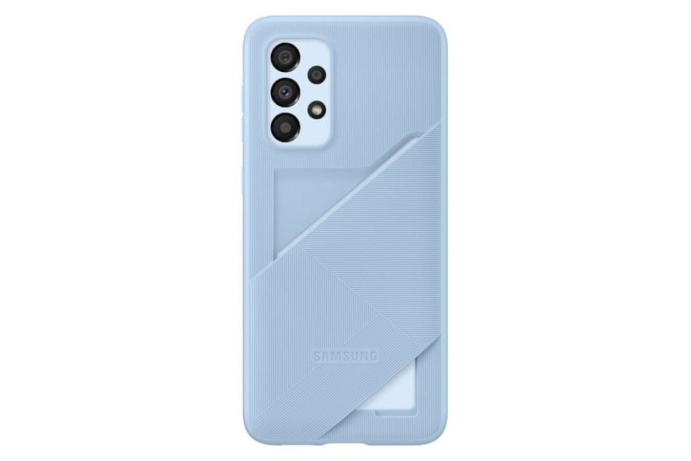 Samsung Zadní kryt s kapsou na kartu pro Samsung Galaxy A33 5G EF-OA336TLEGWW modrý