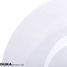 DUKA Felicia Modern Mělký Jídelní Talíř 26 Cm Bílý Porcelán