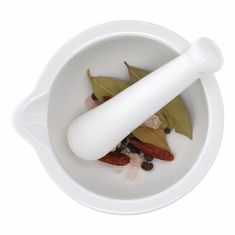 DUKA Smart Mini Kuchyňský Hmoždíř 12,5 Cm Bílý Porcelán