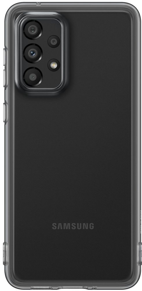 Levně Samsung Poloprůhledný zadní kryt pro Samsung Galaxy A33 5G EF-QA336TBEGWW černý