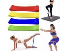 Fitness gumy na cvičení Exercise 5 ks