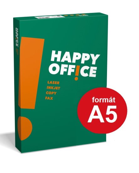 Happy Xerografický papír Happy Office - A5 80 g / 500 listů