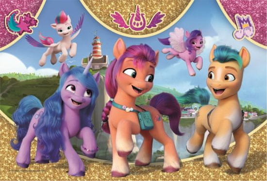 Trefl Puzzle My Little Pony: Pestrobarevné přátelství 100 dílků