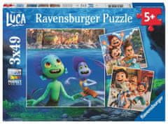 Ravensburger Puzzle Disney Pixar: Luca 3x49 dílků