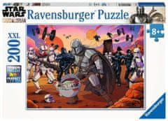 Ravensburger Puzzle Star Wars - Mandalorian: Tváří v tvář XXL 200 dílků