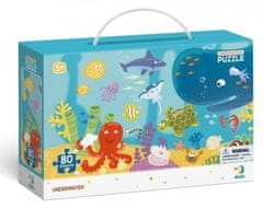 Dodo Toys Puzzle s hledáním obrázků Podmořský svět 80 dílků