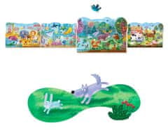 Dodo Toys Puzzle Zvířata: Venkovská dobrodružství 60 dílků