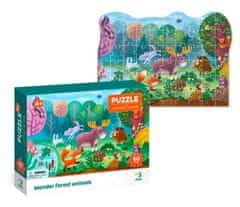 Dodo Toys Puzzle Zvířata: Podivuhodná lesní zvířata 60 dílků