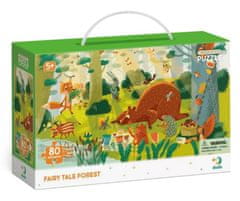 Dodo Toys Puzzle s hledáním obrázků Pohádkový les 80 dílků