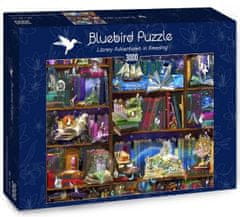 Blue Bird Puzzle Knihovna dobrodružství 3000 dílků