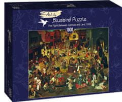 Blue Bird Puzzle Boj mezi karnevalem a půstem (1559) 1000 dílků