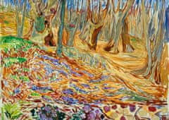 Blue Bird Puzzle Jilmový les na jaře (1923) 1000 dílků