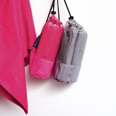 SCANquilt osuška FITNESS BAG růžová 70 x 140 cm