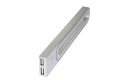 FURNIKA GABI R USB - aluminium - neutrální bílá