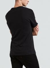 Levis Černé pánské tričko s potiskem Levi's XL
