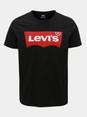 Levis Černé pánské tričko s potiskem Levi's XL