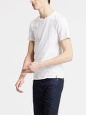 Levis Sada dvou bílých pánských basic triček Levi's 3XL