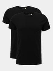 Levis Sada dvou černých pánských basic triček Levi's XXS