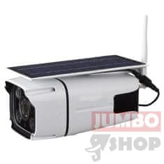 AUR Solární bezdrátová WIFI IP kamera s nočním viděním - IP67 1080P HD