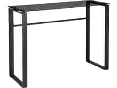 Danish Style Odkládací stolek Artie, 110 cm, černá