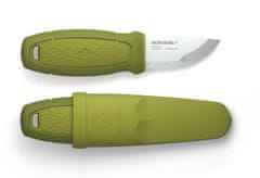 Morakniv 12651 Eldris Green malý všestranný nůž 5,9 cm, zelená, plast, TPE, plastové pouzdro