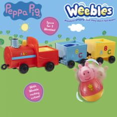 TM Toys PEPPA Pig WEEBLES - Roly Poly figurky a vláček