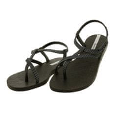 Ipanema Římské sandály černé/tmavě šedé velikost 35
