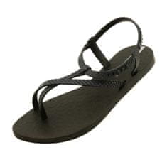 Ipanema Římské sandály černé/tmavě šedé velikost 35