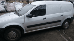 Plastové lemy blatníku Dacia Logan I 2004 - 2012 Van, 4 dílná sada