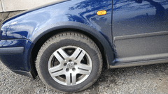 Plastové lemy blatníku VW Golf IV 1997 - 2006 3 dveřový hatchback, 4 dílná sada