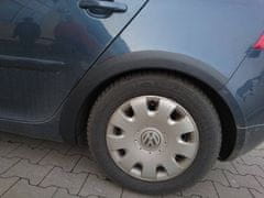 Plastové lemy blatníku VW Golf V 2003 - 2009, 4 dílná sada