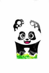commshop Rukavice s bublifukem - panda