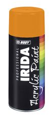 HB BODY Sprej IRIDA RAL 1007 (400ml) - oranžový sprej akrylový na kov, dřevo i plast