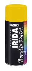 HB BODY Sprej IRIDA RAL 1018 (400ml) - žlutý sprej akrylový na kov, dřevo i plast 