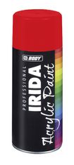 HB BODY Sprej IRIDA RAL 3020 (400ml) - červený sprej akrylový na kov, dřevo i plast