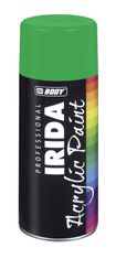 HB BODY Sprej IRIDA RAL 6018 (400ml) - světle zelený sprej akrylový na kov, dřevo i plast