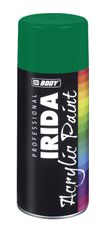 HB BODY Sprej IRIDA RAL 6029 (400ml) - zelený sprej akrylový na kov, dřevo i plast 